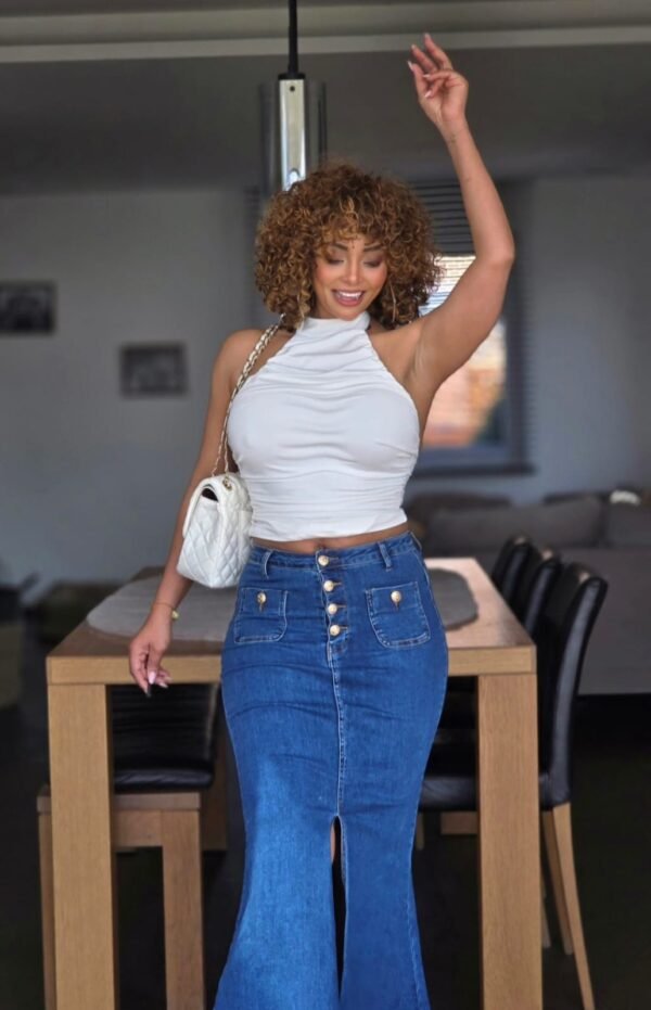 Jupe  jeans Tulipe